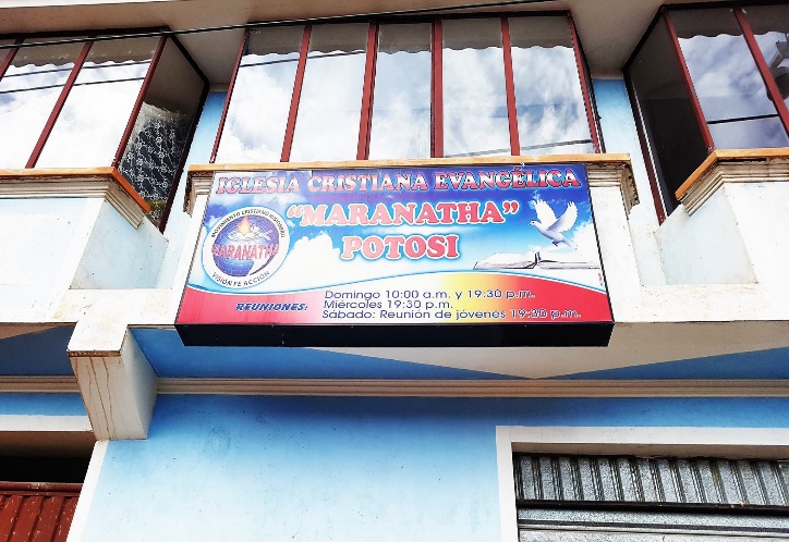 Iglesia Cristiana Evangélica Maranatha - Potosí