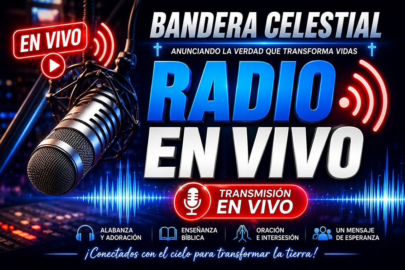 Radio Bandera Celestial - En vivo
